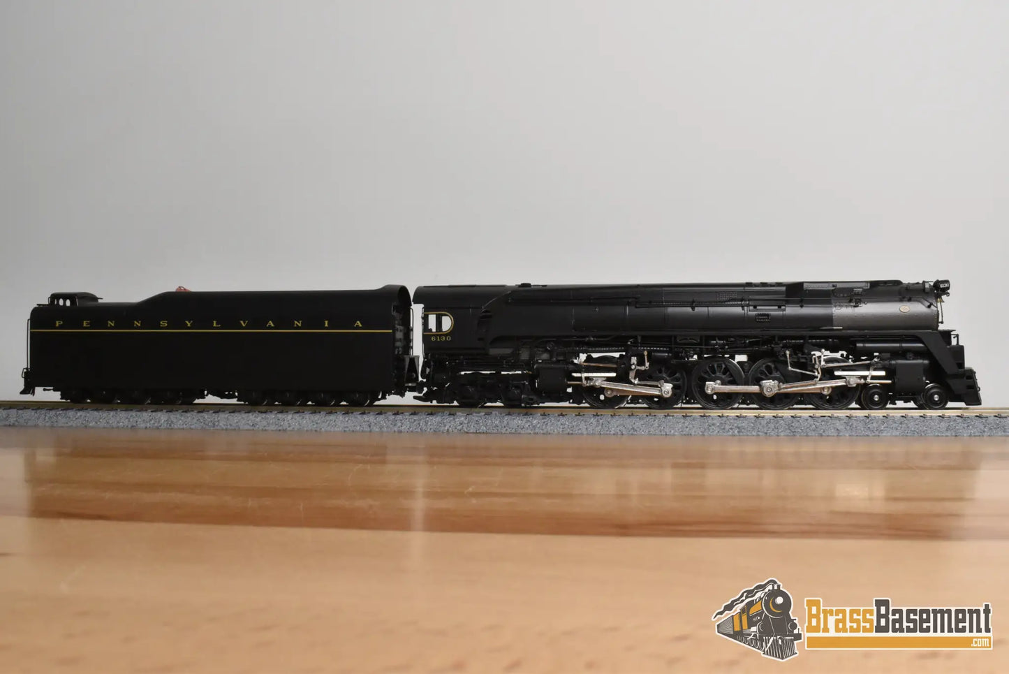 HO Brass - Key Imports Custom Series 118 Pennsylvania RR PRR Q-1 4-6-4-4 #6130 Unstreamlined - FP Mint - Steam