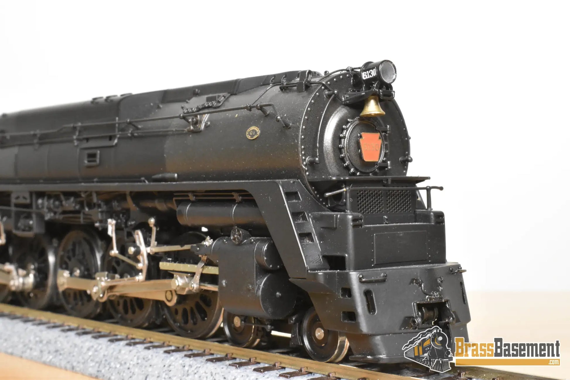 HO Brass - Key Imports Custom Series 118 Pennsylvania RR PRR Q-1 4-6-4-4 #6130 Unstreamlined - FP Mint - Steam