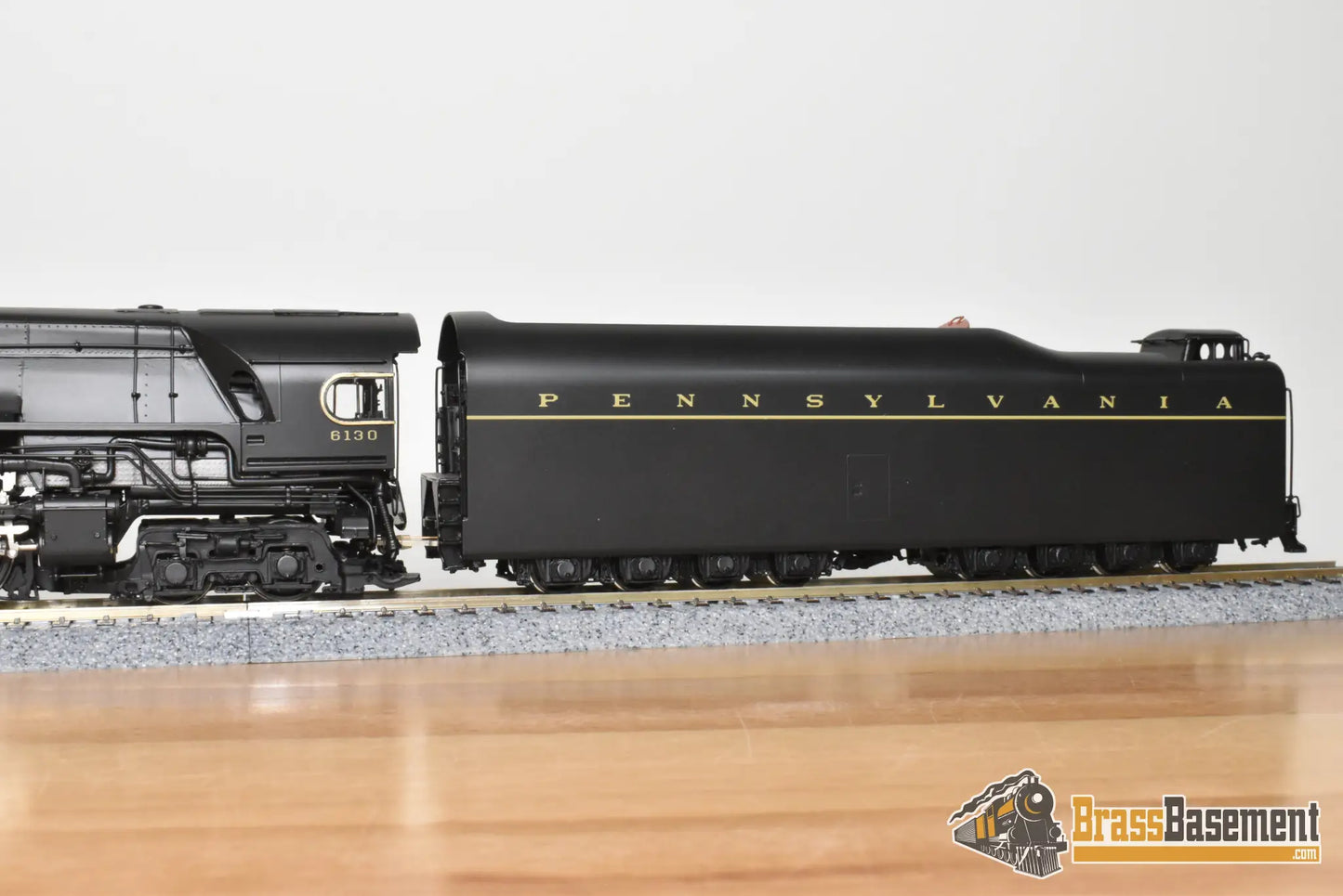 HO Brass - Key Imports Custom Series 118 Pennsylvania RR PRR Q-1 4-6-4-4 #6130 Unstreamlined - FP Mint - Steam