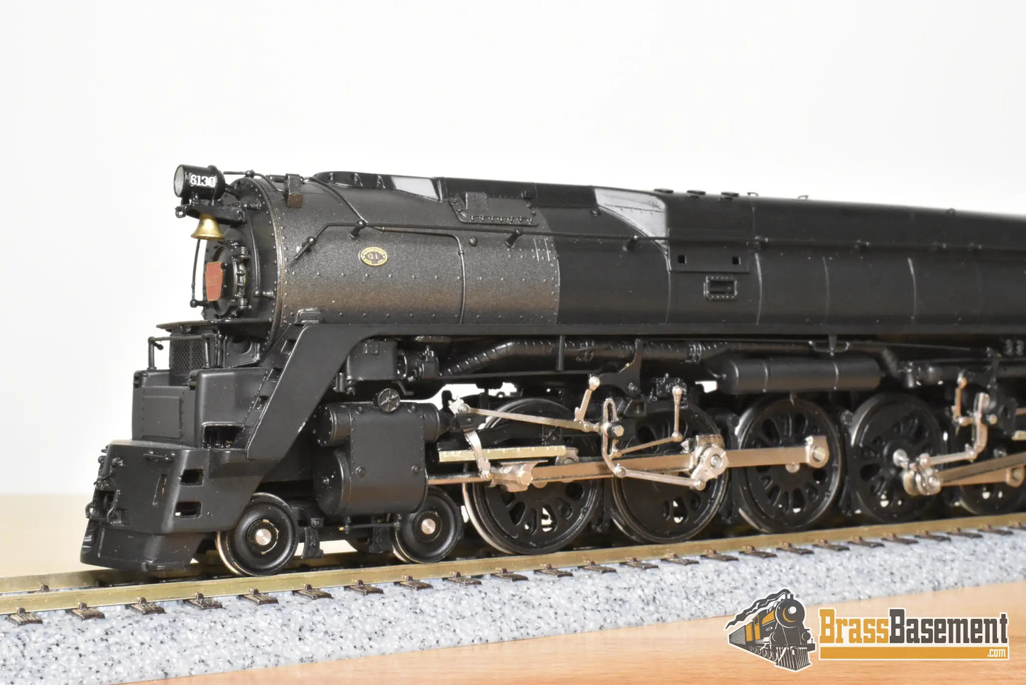 HO Brass - Key Imports Custom Series 118 Pennsylvania RR PRR Q-1 4-6-4-4 #6130 Unstreamlined - FP Mint - Steam