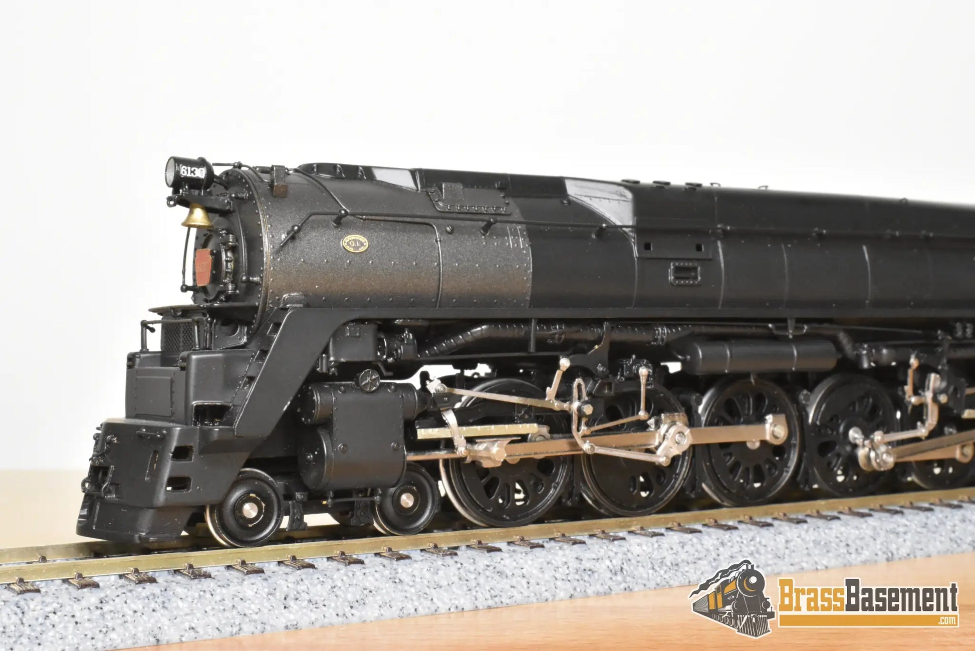 HO Brass - Key Imports Custom Series 118 Pennsylvania RR PRR Q-1 4-6-4-4 #6130 Unstreamlined - FP Mint - Steam