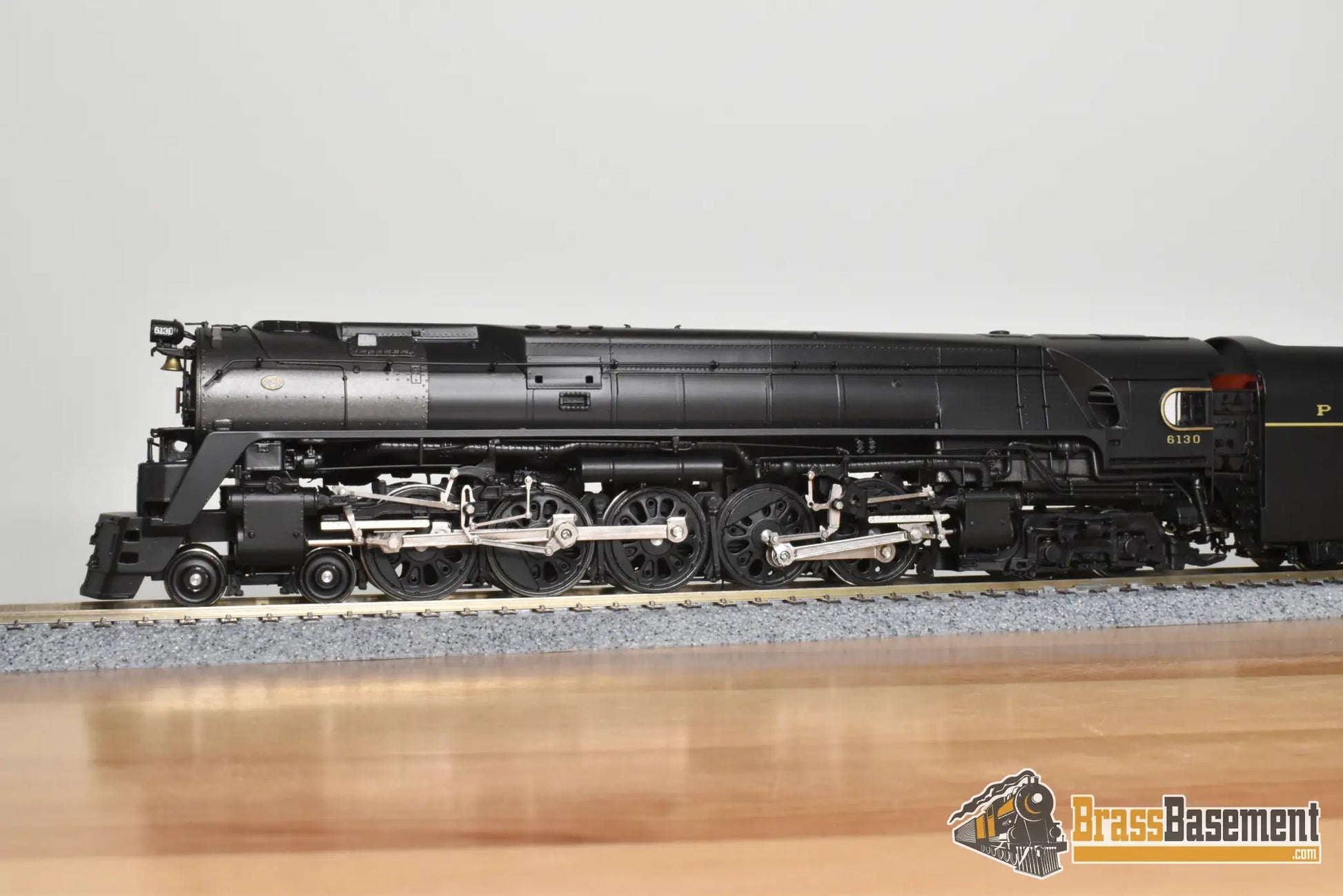 HO Brass - Key Imports Custom Series 118 Pennsylvania RR PRR Q-1 4-6-4-4 #6130 Unstreamlined - FP Mint - Steam
