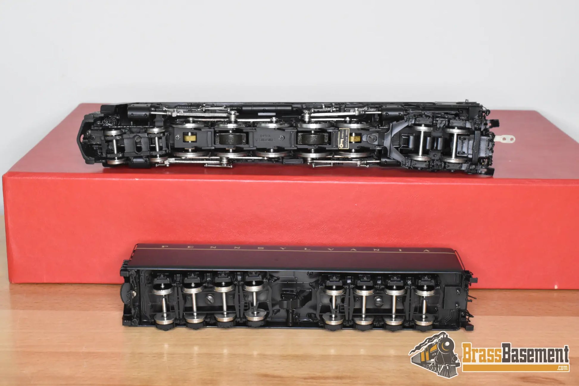 HO Brass - Key Imports Custom Series 118 Pennsylvania RR PRR Q-1 4-6-4-4 #6130 Unstreamlined - FP Mint - Steam