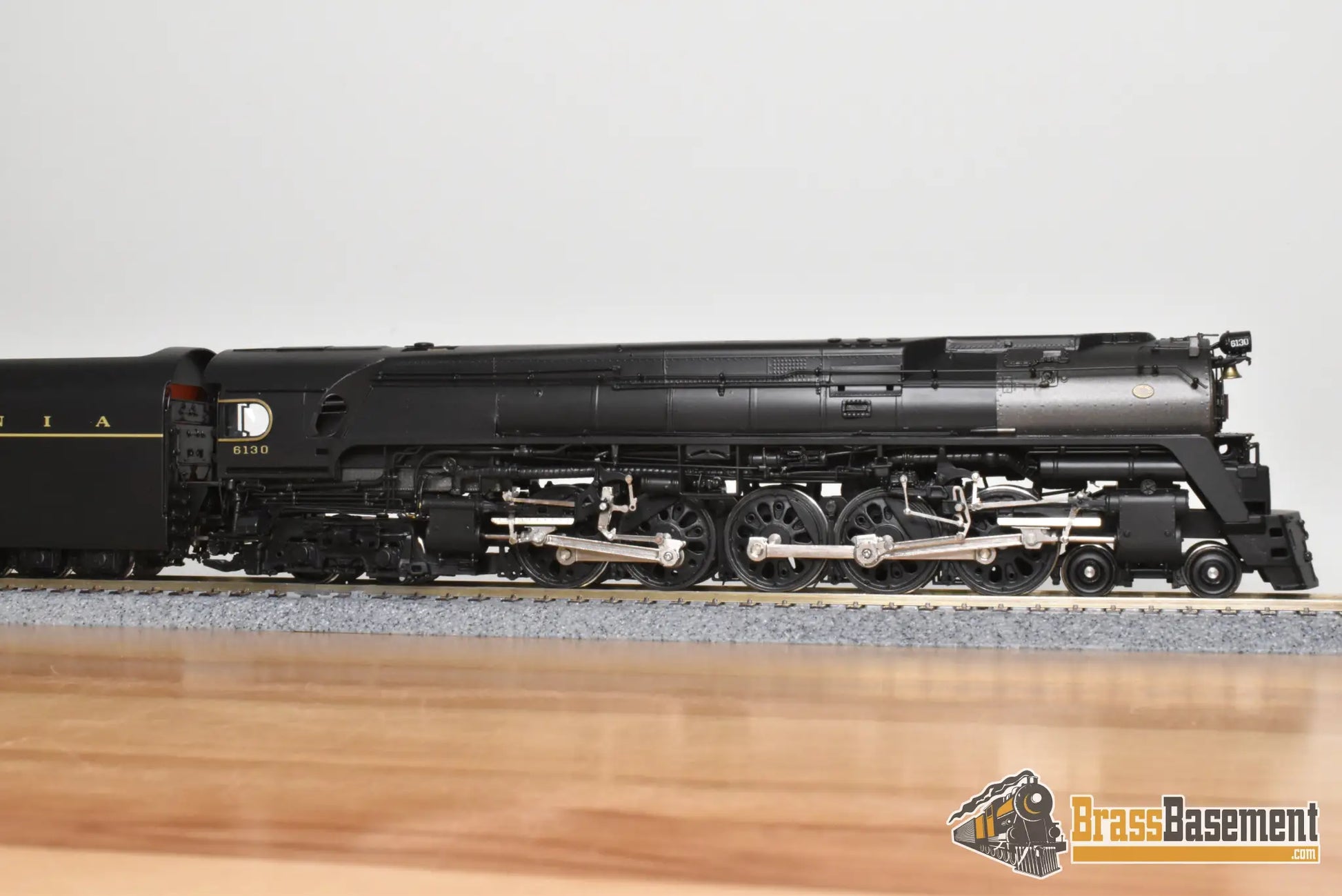 HO Brass - Key Imports Custom Series 118 Pennsylvania RR PRR Q-1 4-6-4-4 #6130 Unstreamlined - FP Mint - Steam