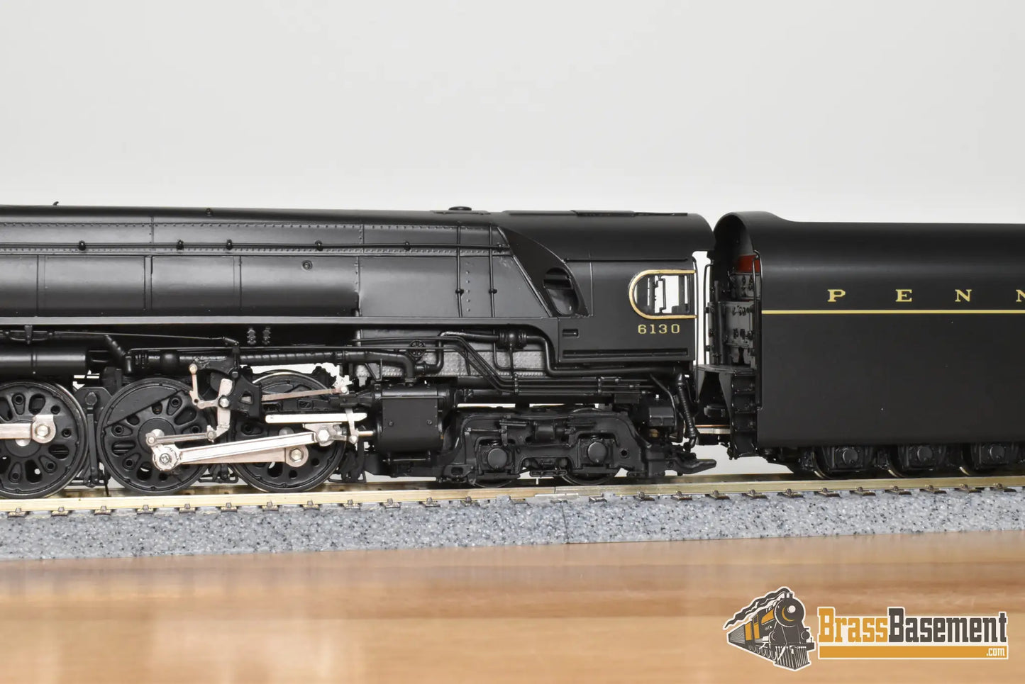 HO Brass - Key Imports Custom Series 118 Pennsylvania RR PRR Q-1 4-6-4-4 #6130 Unstreamlined - FP Mint - Steam