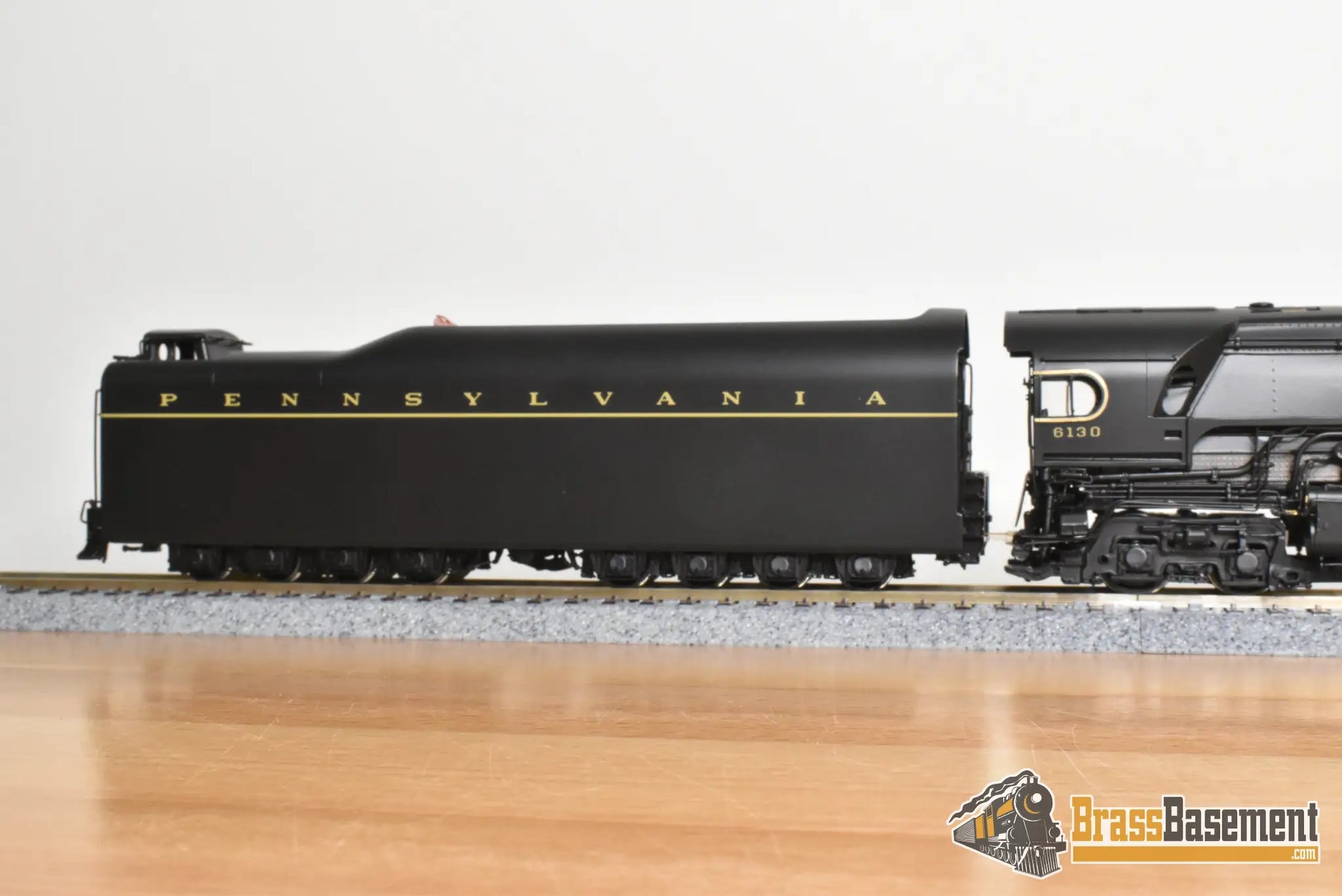 HO Brass - Key Imports Custom Series 118 Pennsylvania RR PRR Q-1 4-6-4-4 #6130 Unstreamlined - FP Mint - Steam
