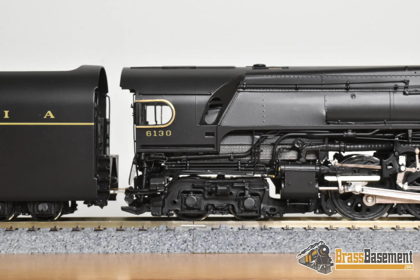 HO Brass - Key Imports Custom Series 118 Pennsylvania RR PRR Q-1 4-6-4-4 #6130 Unstreamlined - FP Mint - Steam