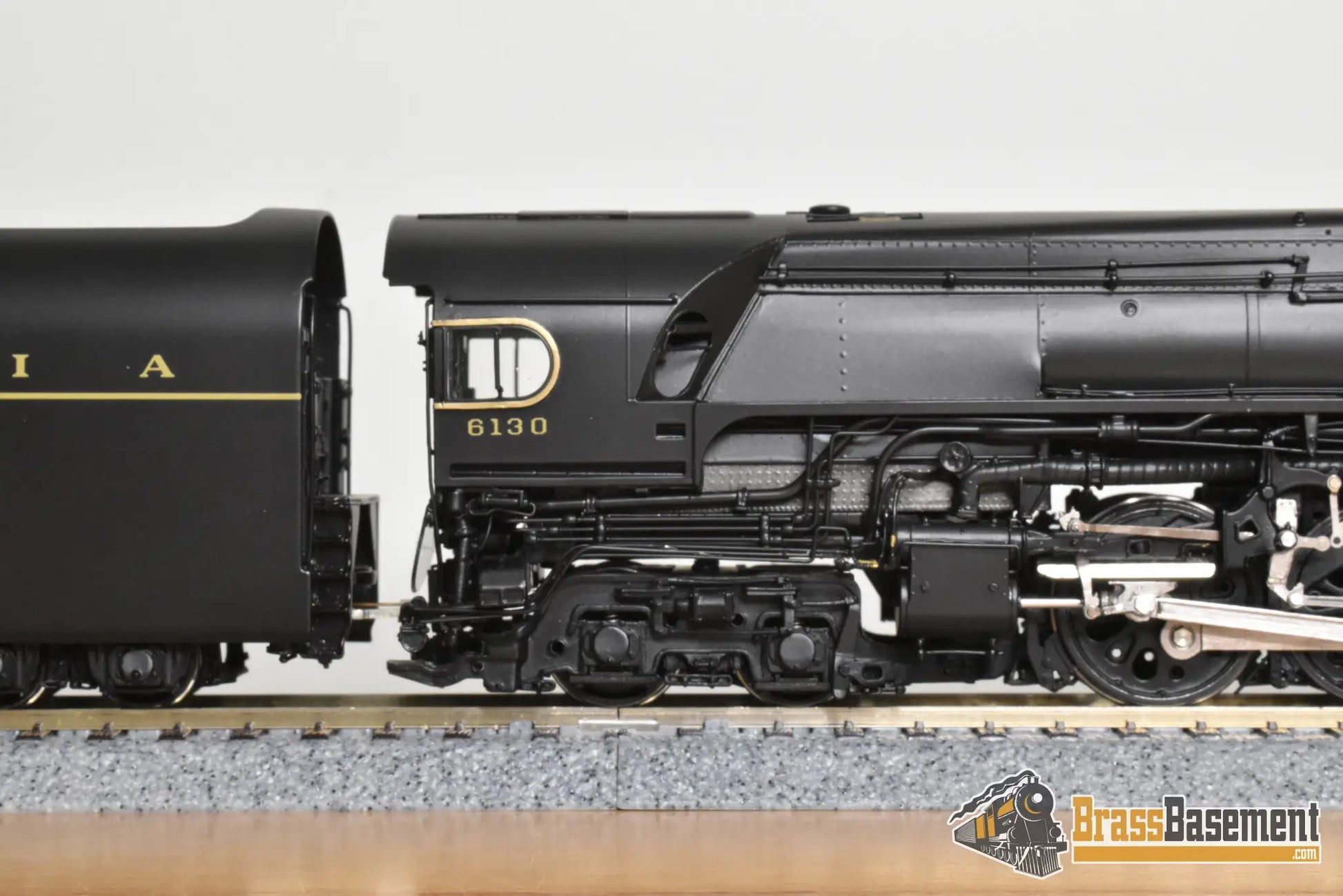 HO Brass - Key Imports Custom Series 118 Pennsylvania RR PRR Q-1 4-6-4-4 #6130 Unstreamlined - FP Mint - Steam