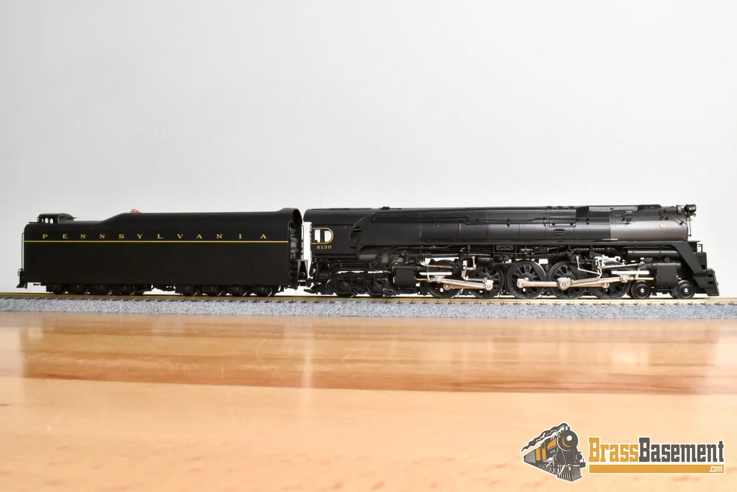 HO Brass - Key Imports Custom Series 118 Pennsylvania RR PRR Q-1 4-6-4-4 #6130 Unstreamlined - FP Mint - Steam
