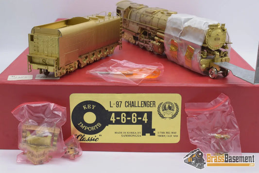 Ho Brass - Key Imports D&Rgw L - 97 Challenger 4 - 6 - 6 - 4 Mint Steam