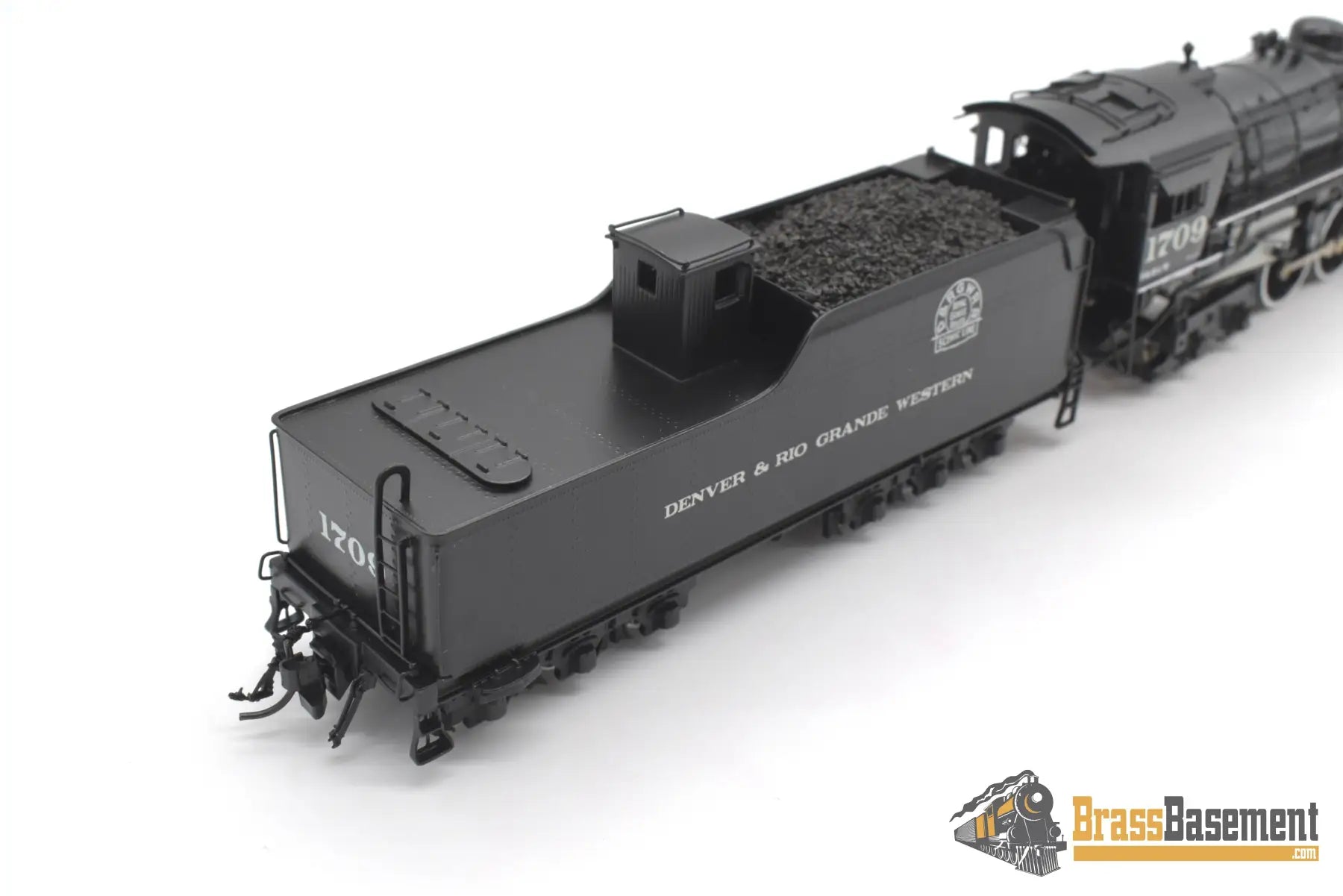 Ho Brass - Key Imports D&Rgw Rio Grande M - 64 4 - 8 - 4 Northern #1709 Pro Custom Paint Steam