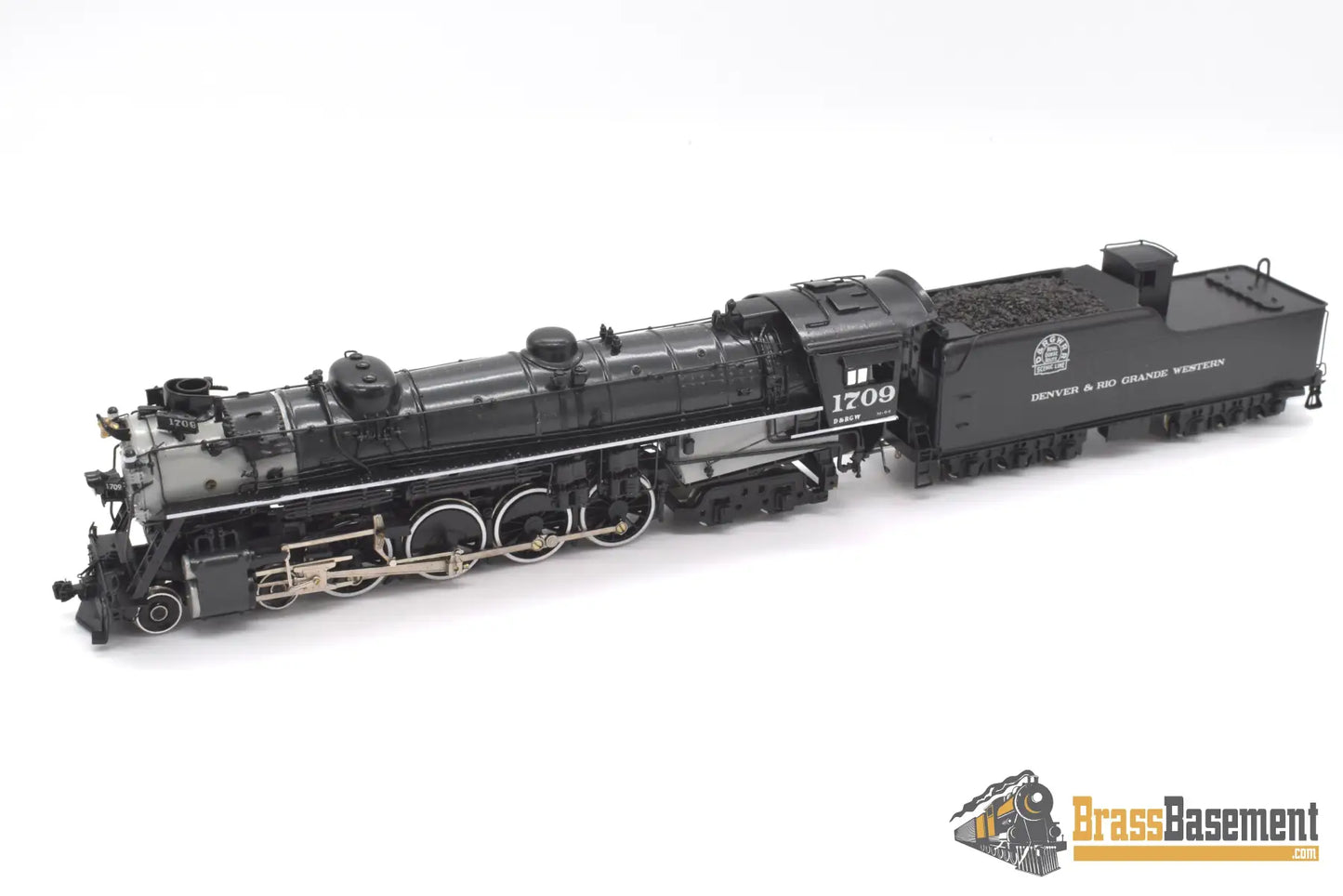 Ho Brass - Key Imports D&Rgw Rio Grande M - 64 4 - 8 - 4 Northern #1709 Pro Custom Paint Steam