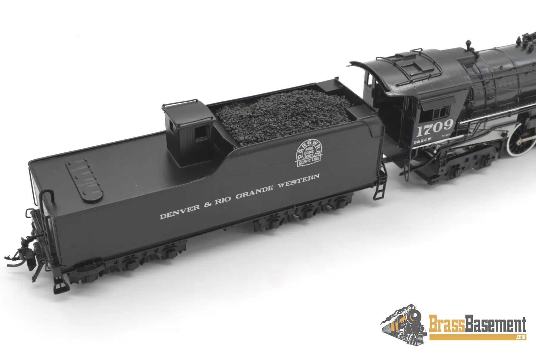 Ho Brass - Key Imports D&Rgw Rio Grande M - 64 4 - 8 - 4 Northern #1709 Pro Custom Paint Steam