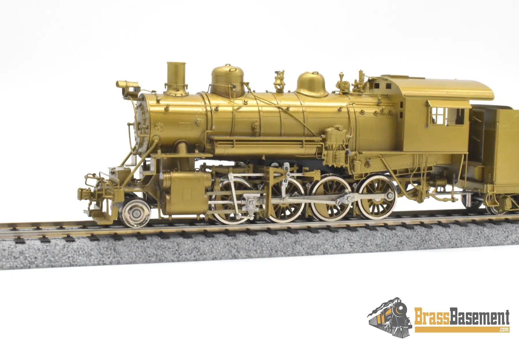 HO Brass - Key Imports DRGW Rio Grande 2-8-0 C-48 #1144 - Unpainted Runs Well Steam