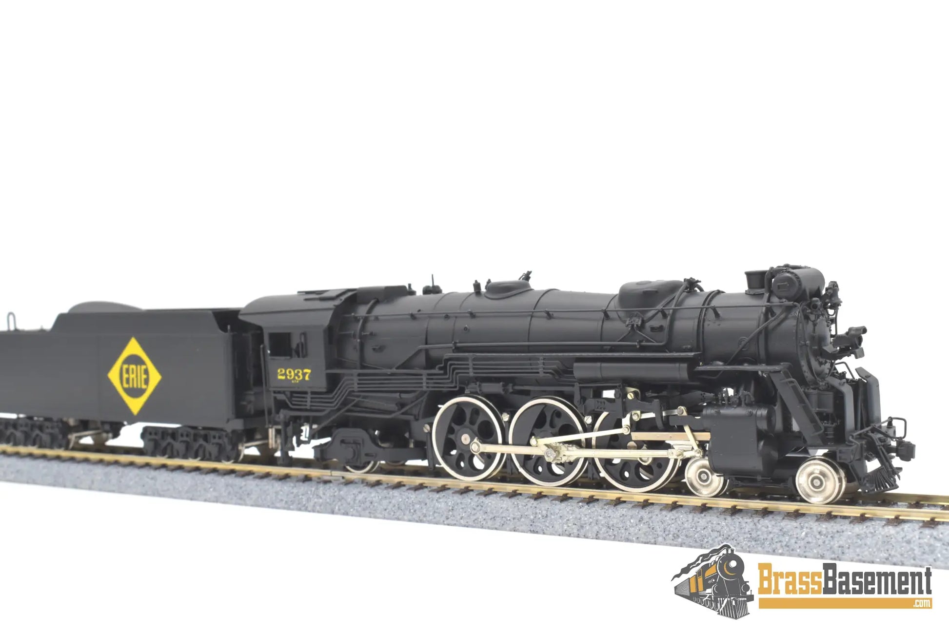 Ho Brass - Key Imports Erie Pacific K - 5A #2937 4 - 6 - 2 1950 Era Custom Series #7 Fp Steam