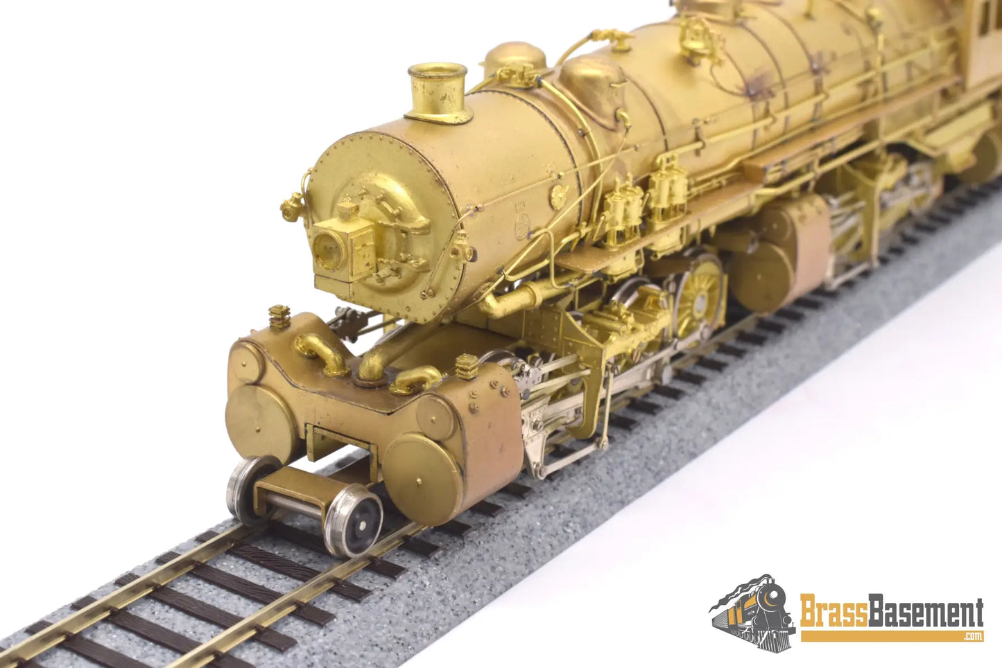 Ho Brass - Key Imports Erie Triplex #5016 2 - 8 - 8 - 8 - 2 1980 Run Unpainted Steam