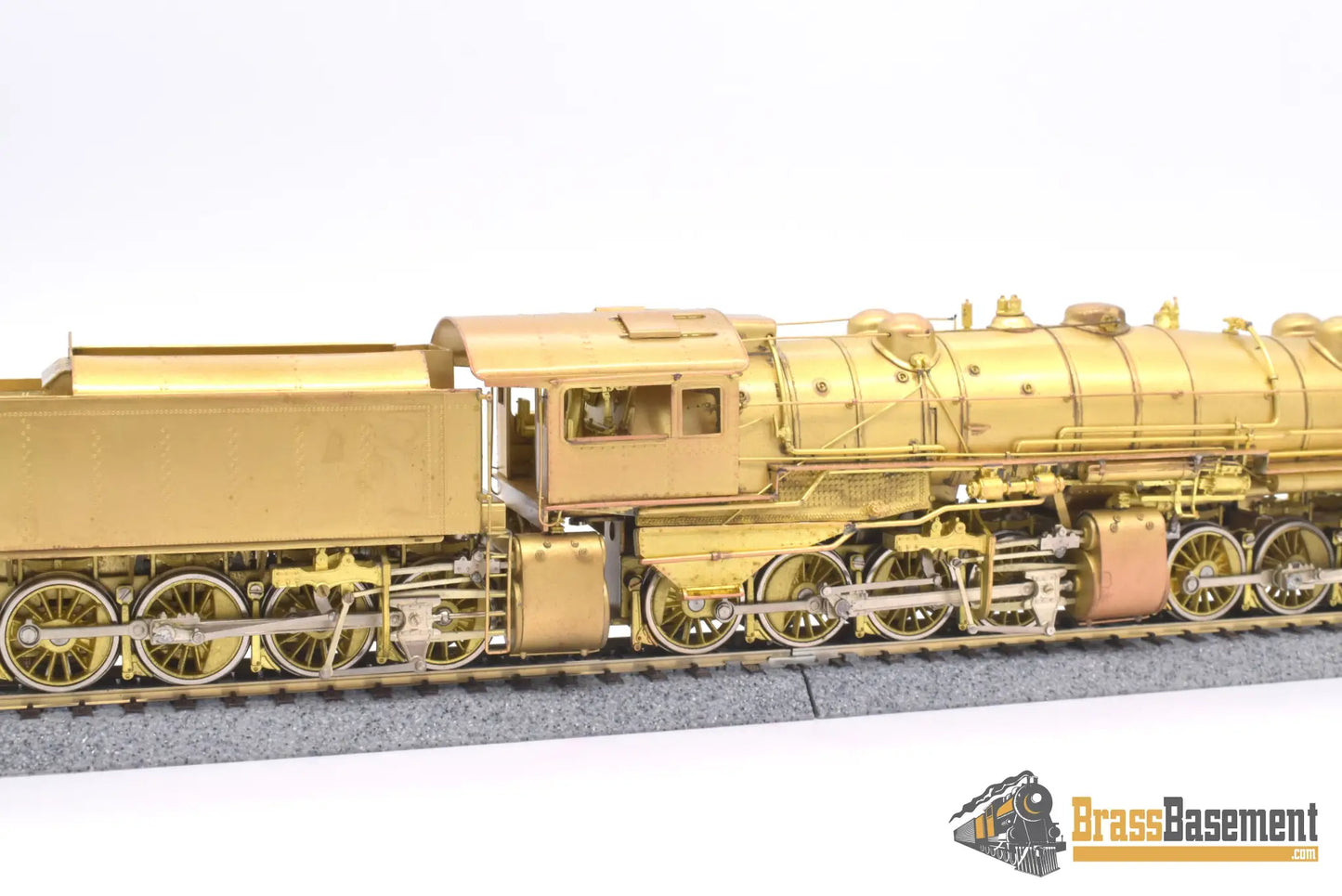 Ho Brass - Key Imports Erie Triplex #5016 2 - 8 - 8 - 8 - 2 1980 Run Unpainted Steam