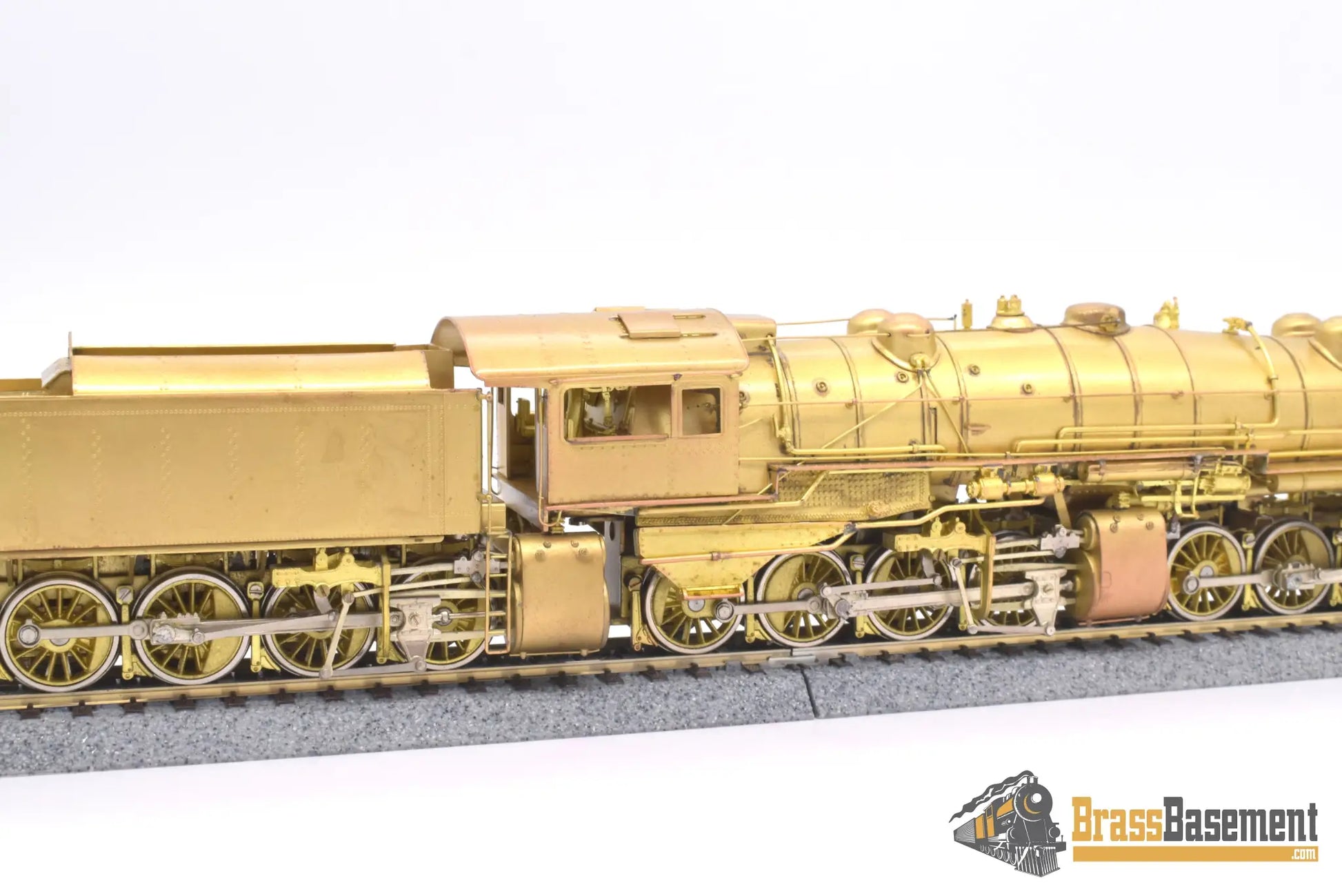 Ho Brass - Key Imports Erie Triplex #5016 2 - 8 - 8 - 8 - 2 1980 Run Unpainted Steam