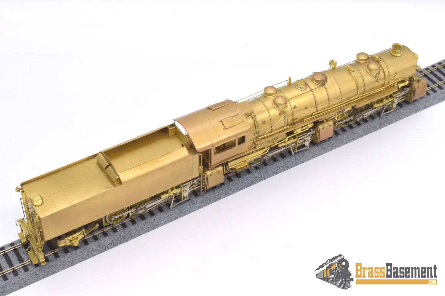 Ho Brass - Key Imports Erie Triplex #5016 2 - 8 - 8 - 8 - 2 1980 Run Unpainted Steam