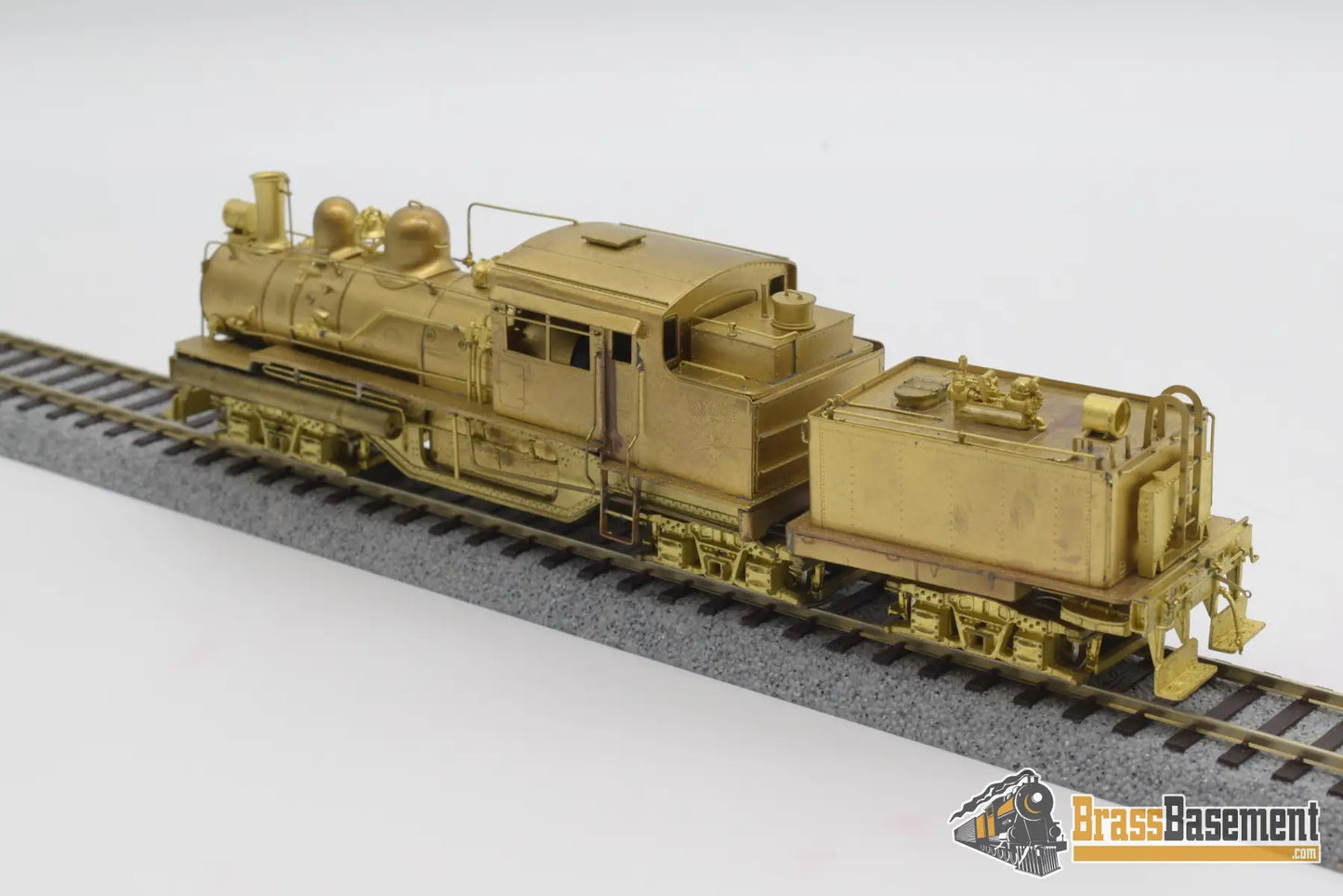 Ho Brass - Key Imports Feather River Shay Unpainted Runs Amazingly Well Steam