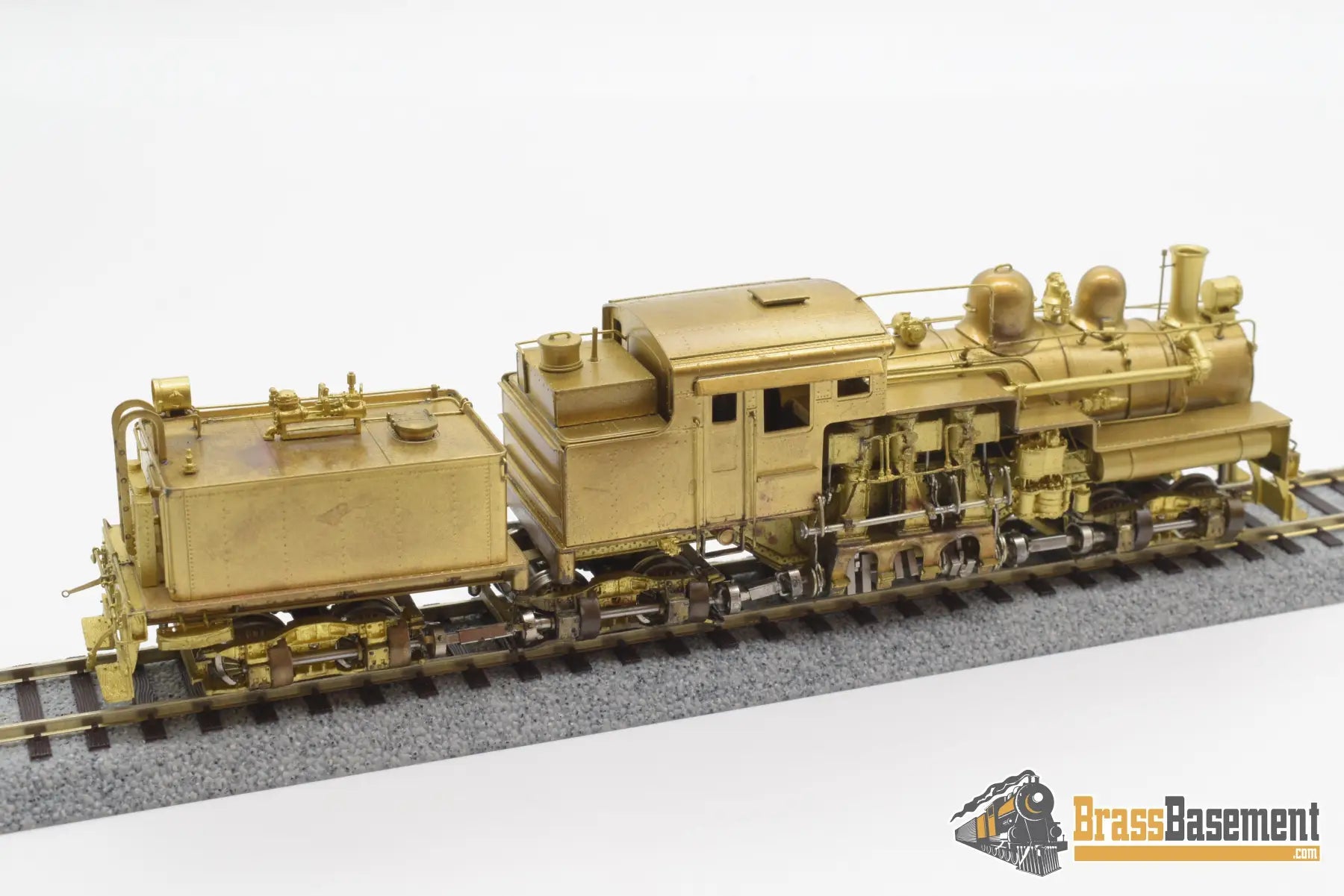 Ho Brass - Key Imports Feather River Shay Unpainted Runs Amazingly Well Steam