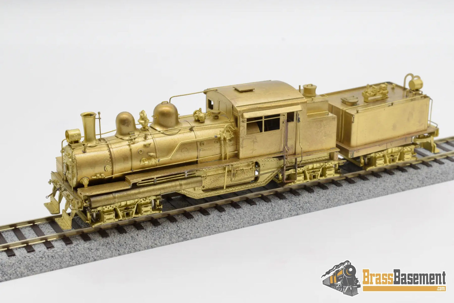 Ho Brass - Key Imports Feather River Shay Unpainted Runs Amazingly Well Steam