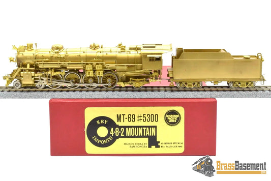 Ho Brass - Key Imports Missouri Pacific Mp Mt - 69 ‘5300’ 4 - 8 - 2 Unpainted Mountain