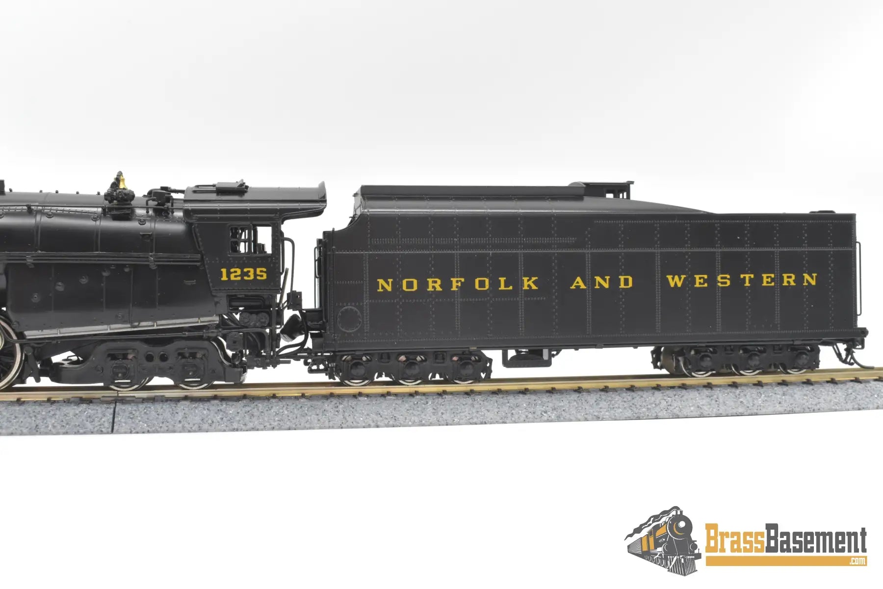 Ho Brass - Key Imports N&W Norfolk & Western ’A’ 2 - 6 - 6 - 4 #1235 Custom Series #92 1991