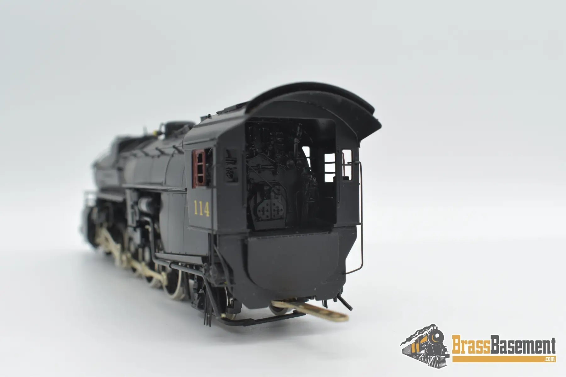 Ho Brass - Key Imports N&W Norfolk & Western K - 1 4 - 8 - 2 #114 W/ 16000G Tender Custom Series