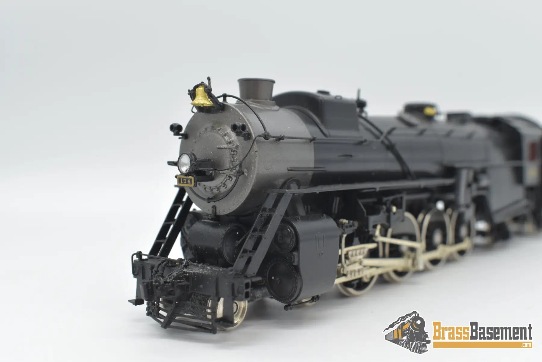 Ho Brass - Key Imports N&W Norfolk & Western K - 1 4 - 8 - 2 #114 W/ 16000G Tender Custom Series