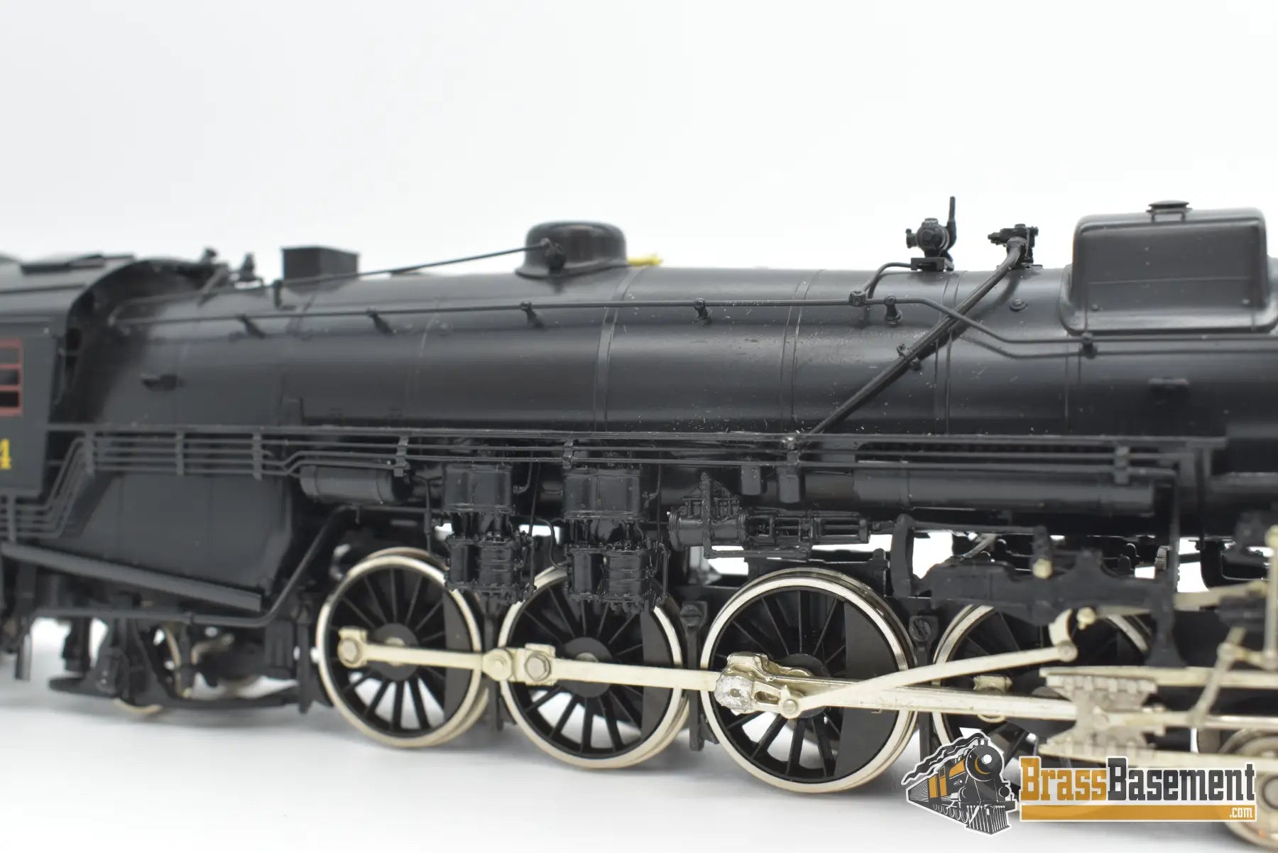Ho Brass - Key Imports N&W Norfolk & Western K - 1 4 - 8 - 2 #114 W/ 16000G Tender Custom Series