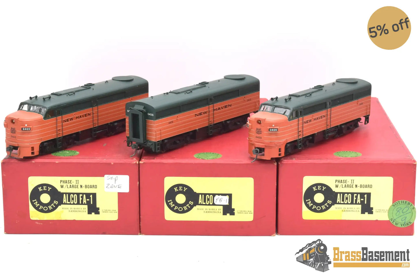 Ho Brass - Key Imports New Haven Fa - 1 Fb - 1 Aba Set Pro Custom Richard Knopf Collection Diesel