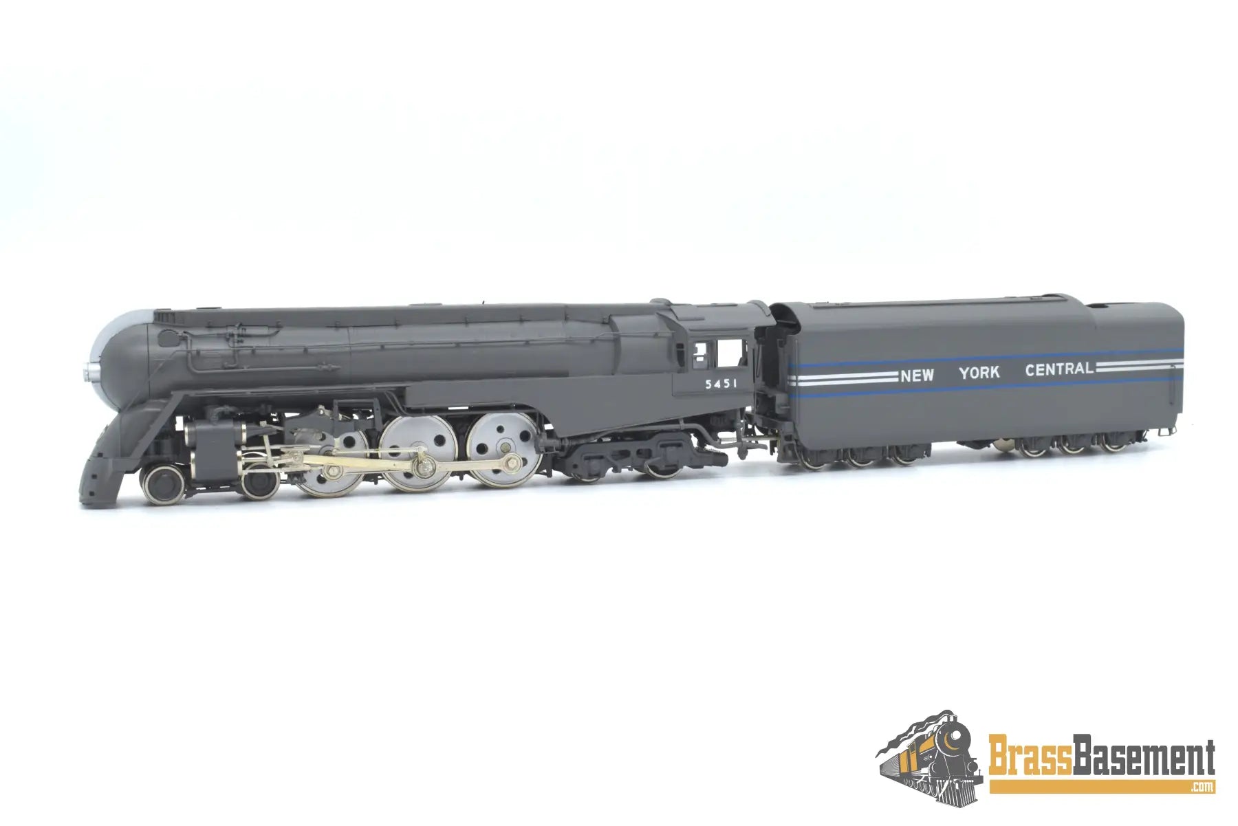 Ho Brass - Key Imports New York Central 4 - 6 - 4 Hudson #5451 20Th Century Limited Steam