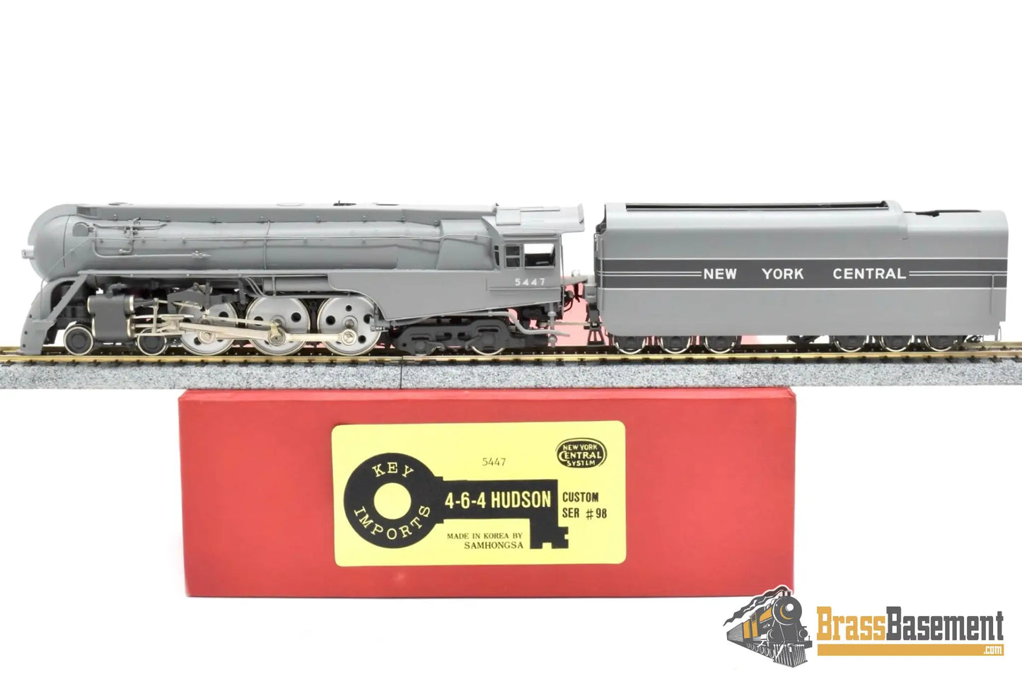 Ho Brass - Key Imports New York Central ’Dreyfuss’ Hudson #5447 Custom Series 98 Coasting Drive