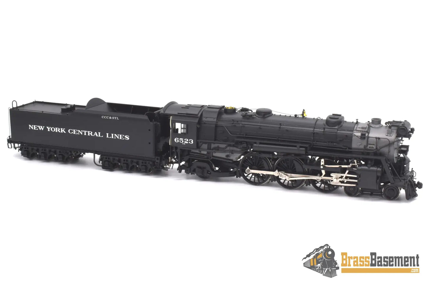 Ho Brass - Key Imports New York Central K - 5B 4 - 6 - 2 ’Big Four’ #6523 F/P Mint Steam