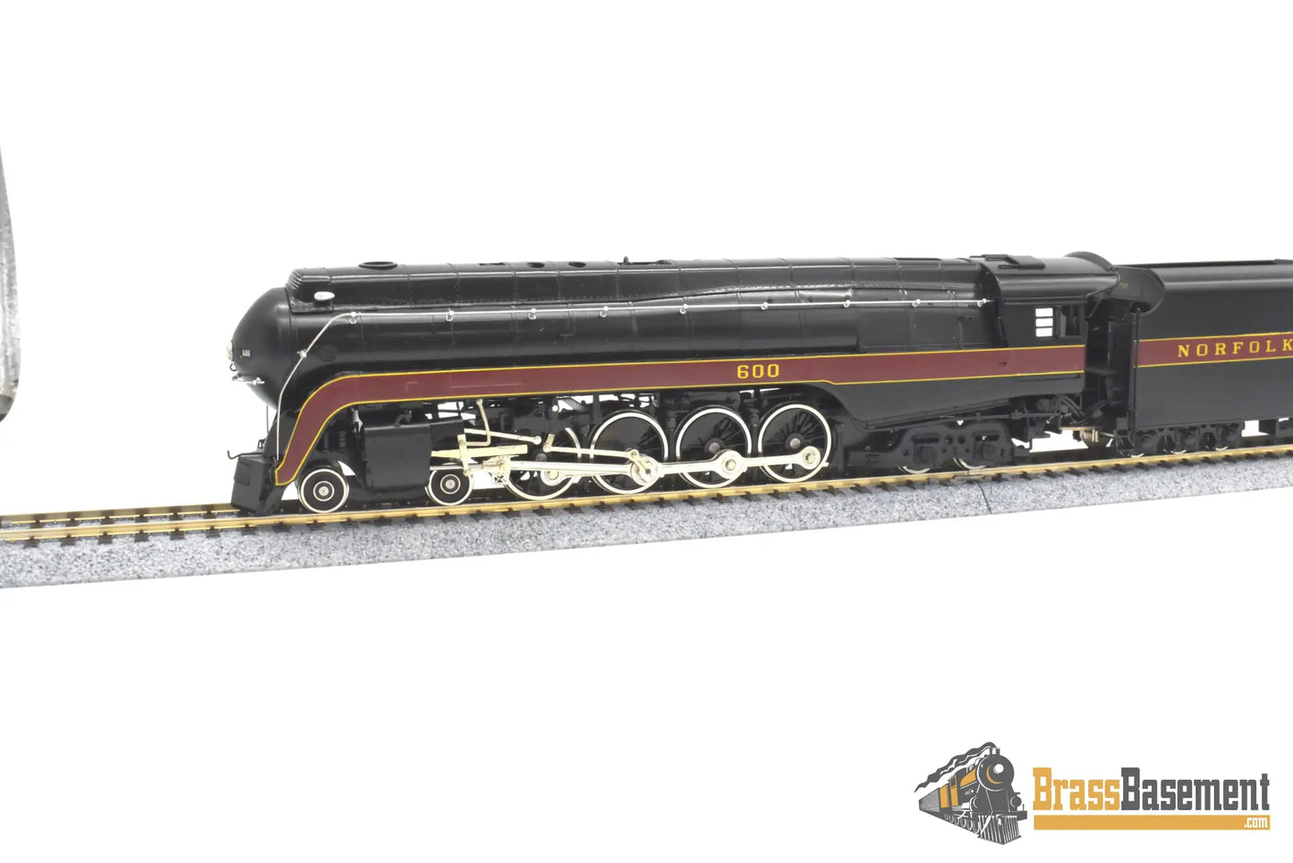 Ho Brass - Key Imports Norfolk & Western N&W J 4-8-4 #600 C/S #86 F/P Nice Steam