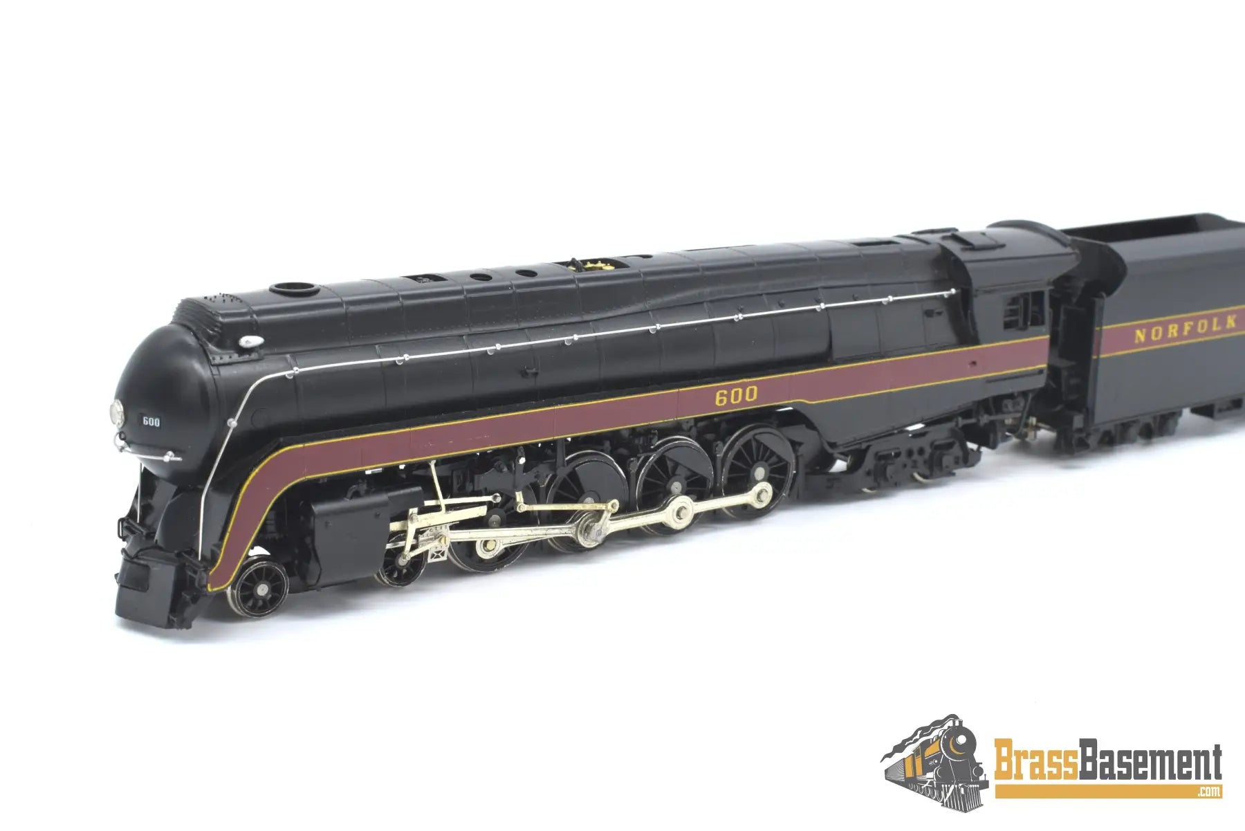 Ho Brass - Key Imports Norfolk & Western N&W J 4 - 8 - 4 #600 C/S #86 F/P Steam
