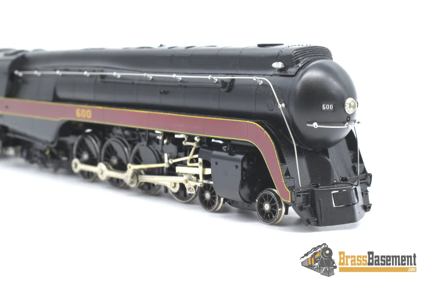 Ho Brass - Key Imports Norfolk & Western N&W J 4 - 8 - 4 #600 C/S #86 F/P Steam