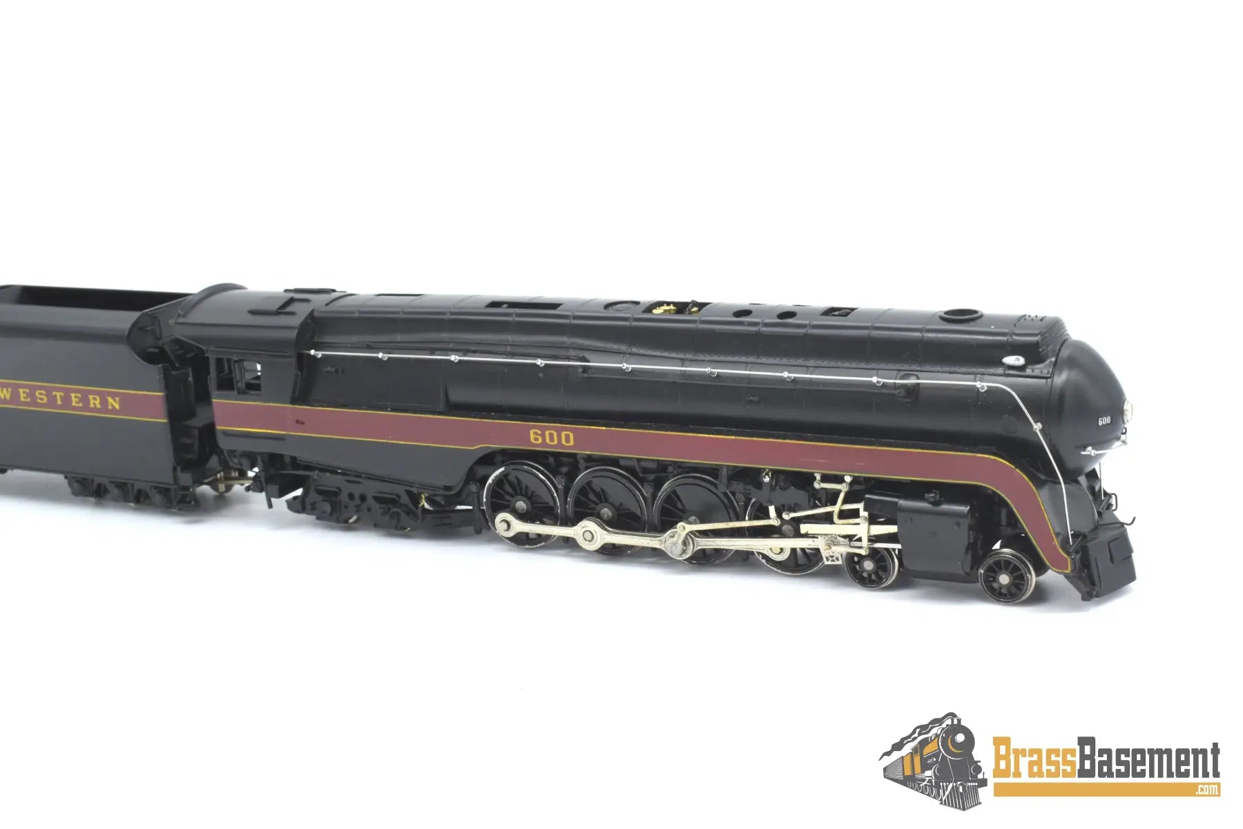 Ho Brass - Key Imports Norfolk & Western N&W J 4 - 8 - 4 #600 C/S #86 F/P Steam