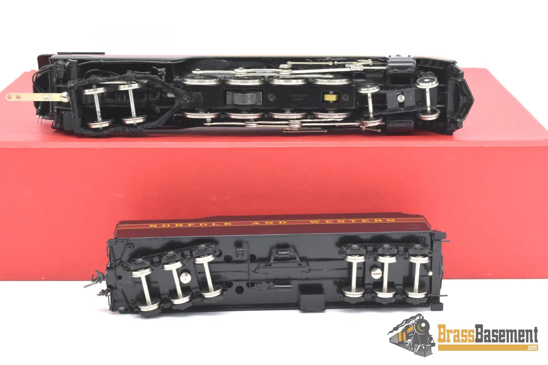 Ho Brass - Key Imports Norfolk & Western N&W J 4 - 8 - 4 #600 C/S #86 F/P Steam