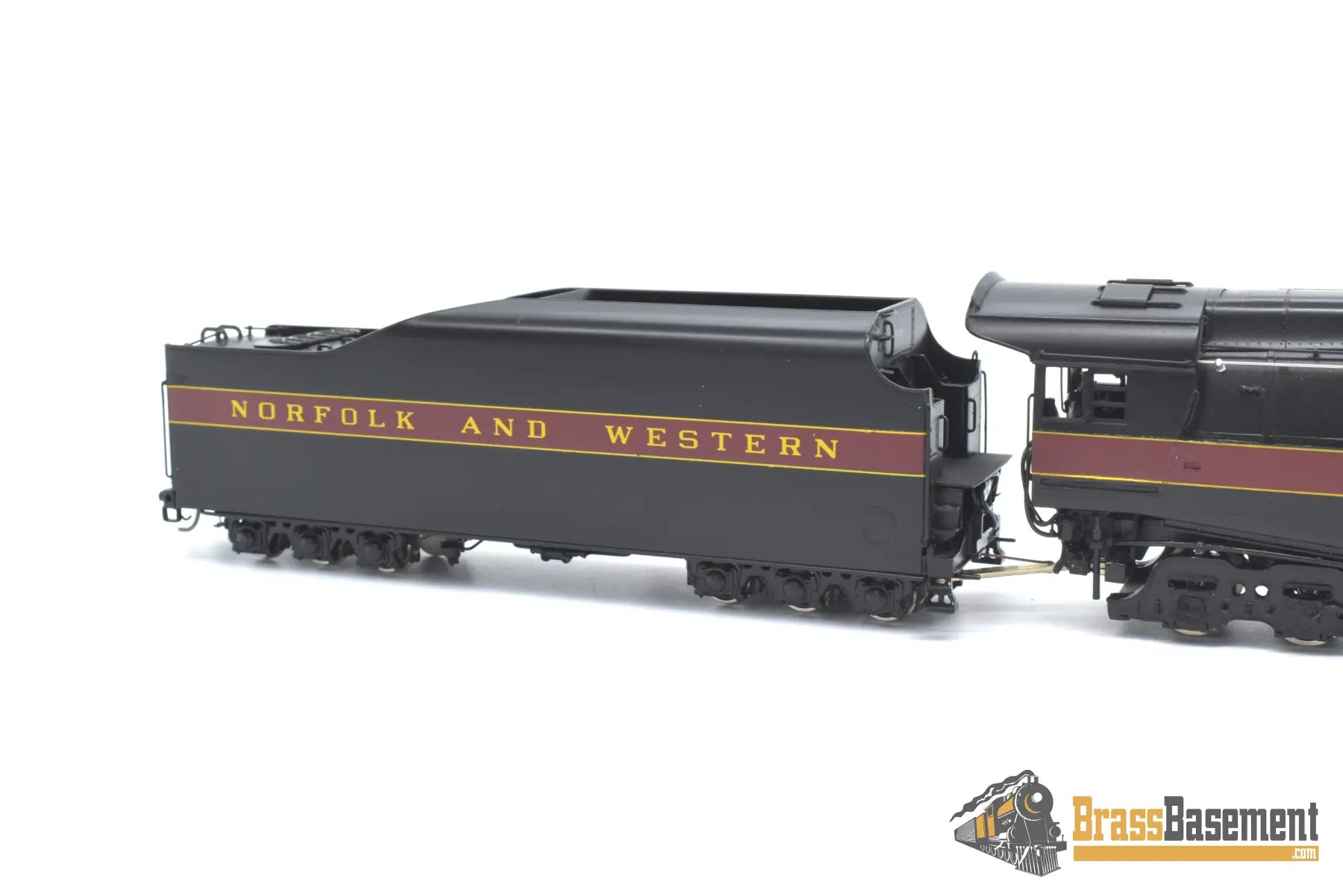 Ho Brass - Key Imports Norfolk & Western N&W J 4 - 8 - 4 #600 C/S #86 F/P Steam