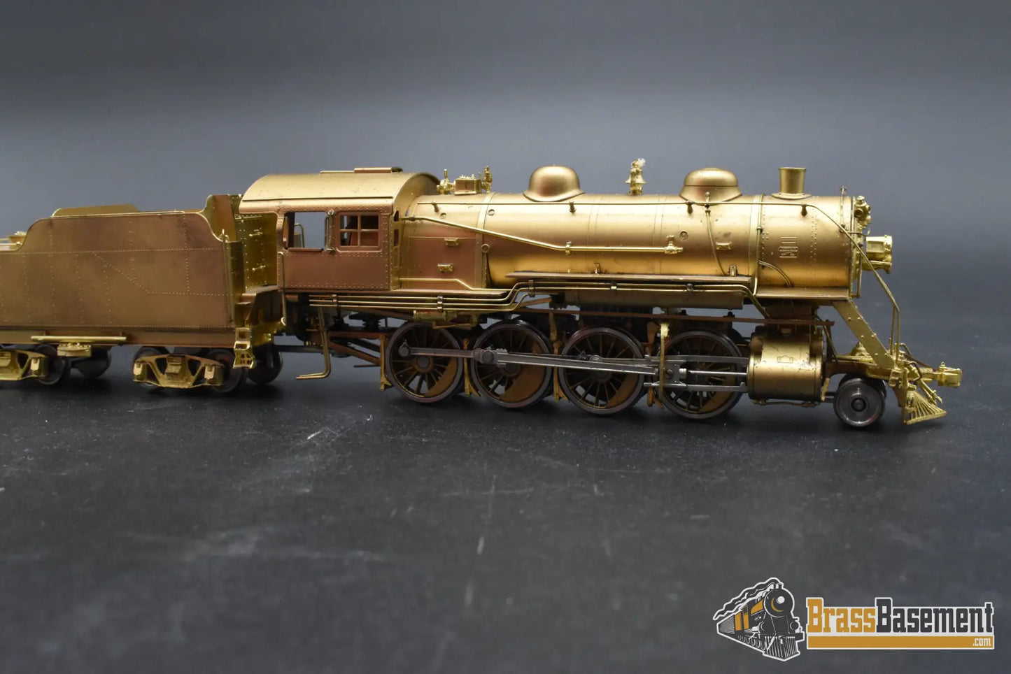 HO Brass - Key Imports Rutland G-34 2-8-0 w/o Stoker - Unpainted Steam