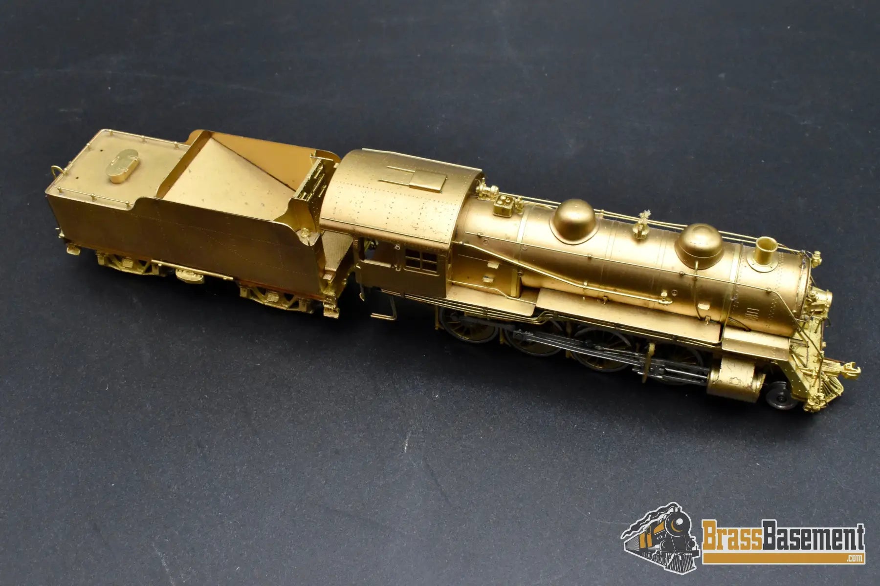 HO Brass - Key Imports Rutland G-34 2-8-0 w/o Stoker - Unpainted Steam