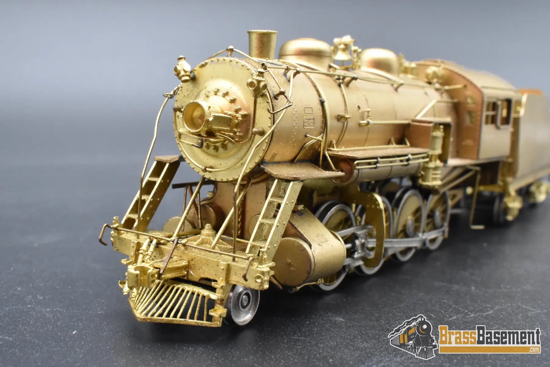 HO Brass - Key Imports Rutland G-34 2-8-0 w/o Stoker - Unpainted Steam