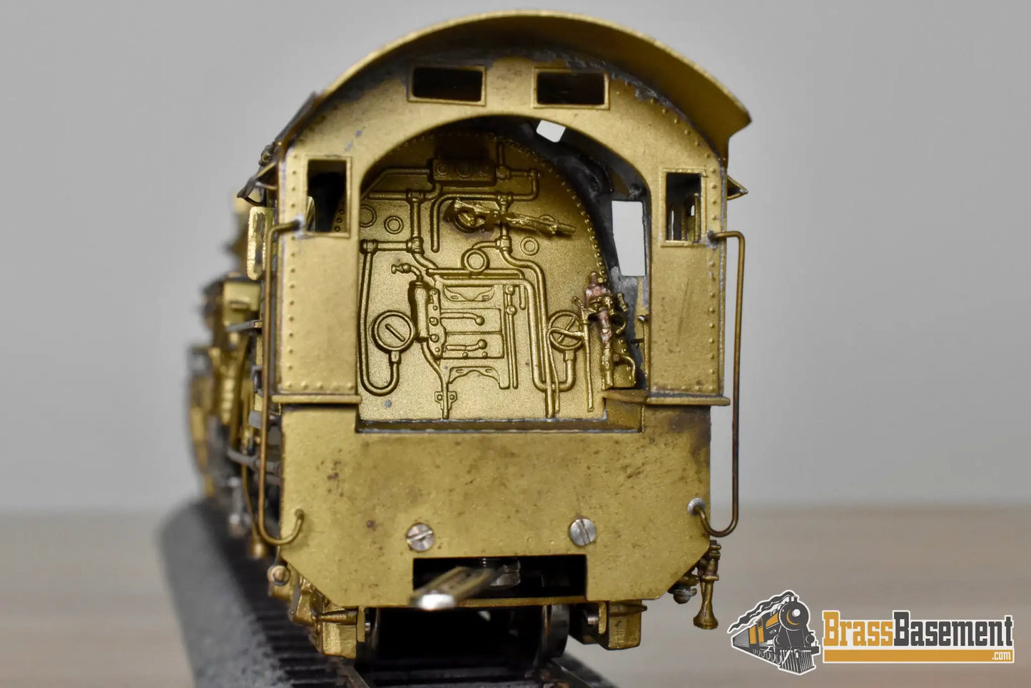 HO Brass Key Imports Santa Fe ATSF 4 6 4 #3450 Modernized Unpainted Steam