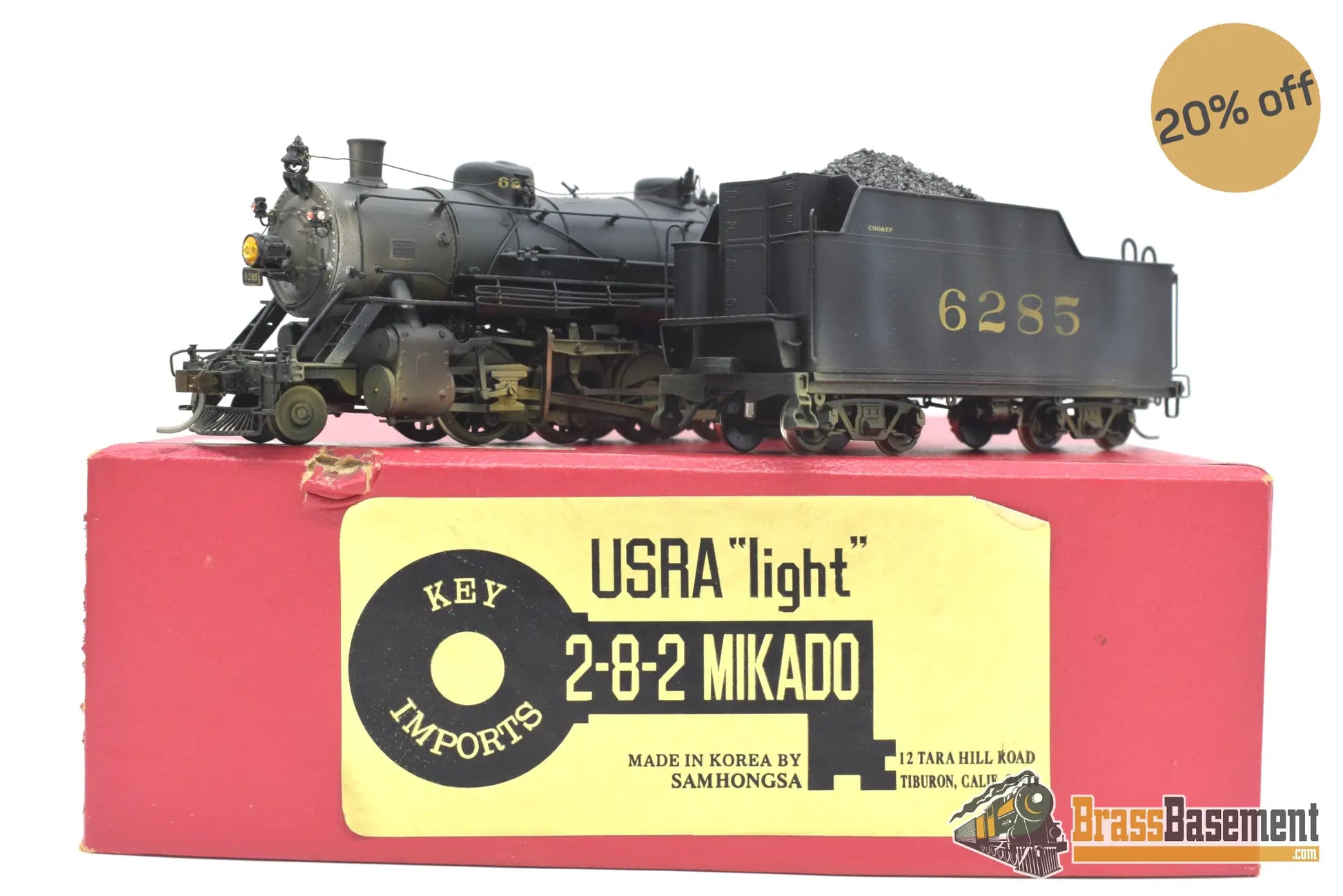 Ho Brass - Key Imports Southern 2 - 8 - 2 Ms Mikado Nice Paint Samhongsa Steam