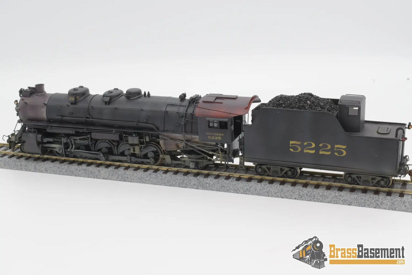 Ho Brass - Key Imports Southern Ss - 1 Heavy 2 - 10 - 2 Nice Paint & Weathering Steam