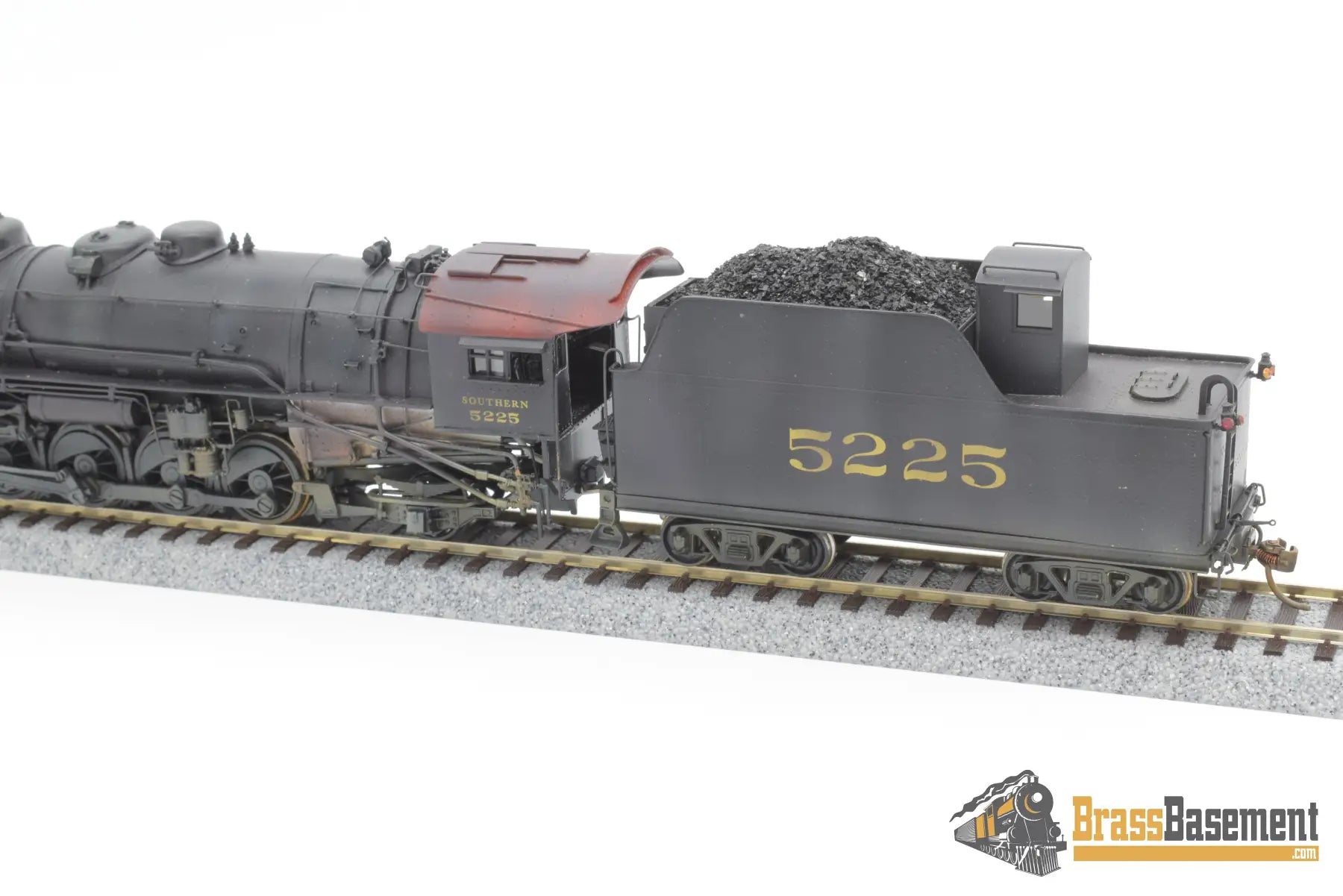 Ho Brass - Key Imports Southern Ss - 1 Heavy 2 - 10 - 2 Nice Paint & Weathering Steam