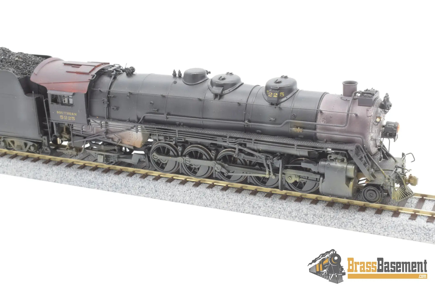 Ho Brass - Key Imports Southern Ss - 1 Heavy 2 - 10 - 2 Nice Paint & Weathering Steam