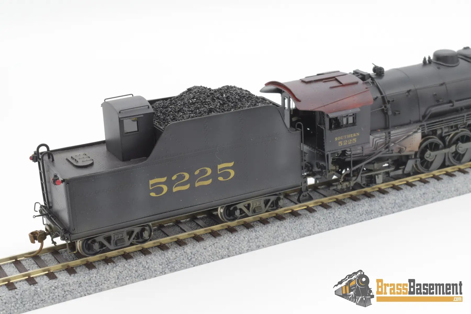 Ho Brass - Key Imports Southern Ss - 1 Heavy 2 - 10 - 2 Nice Paint & Weathering Steam